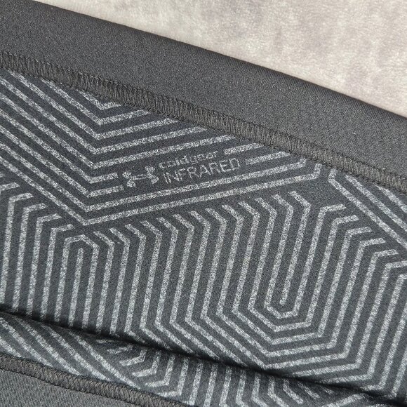 Under Armour Men's Fit Ted Cold Gear Collar Neck Long Sleeve Shirt Black 2XL - Picture 5 of 8